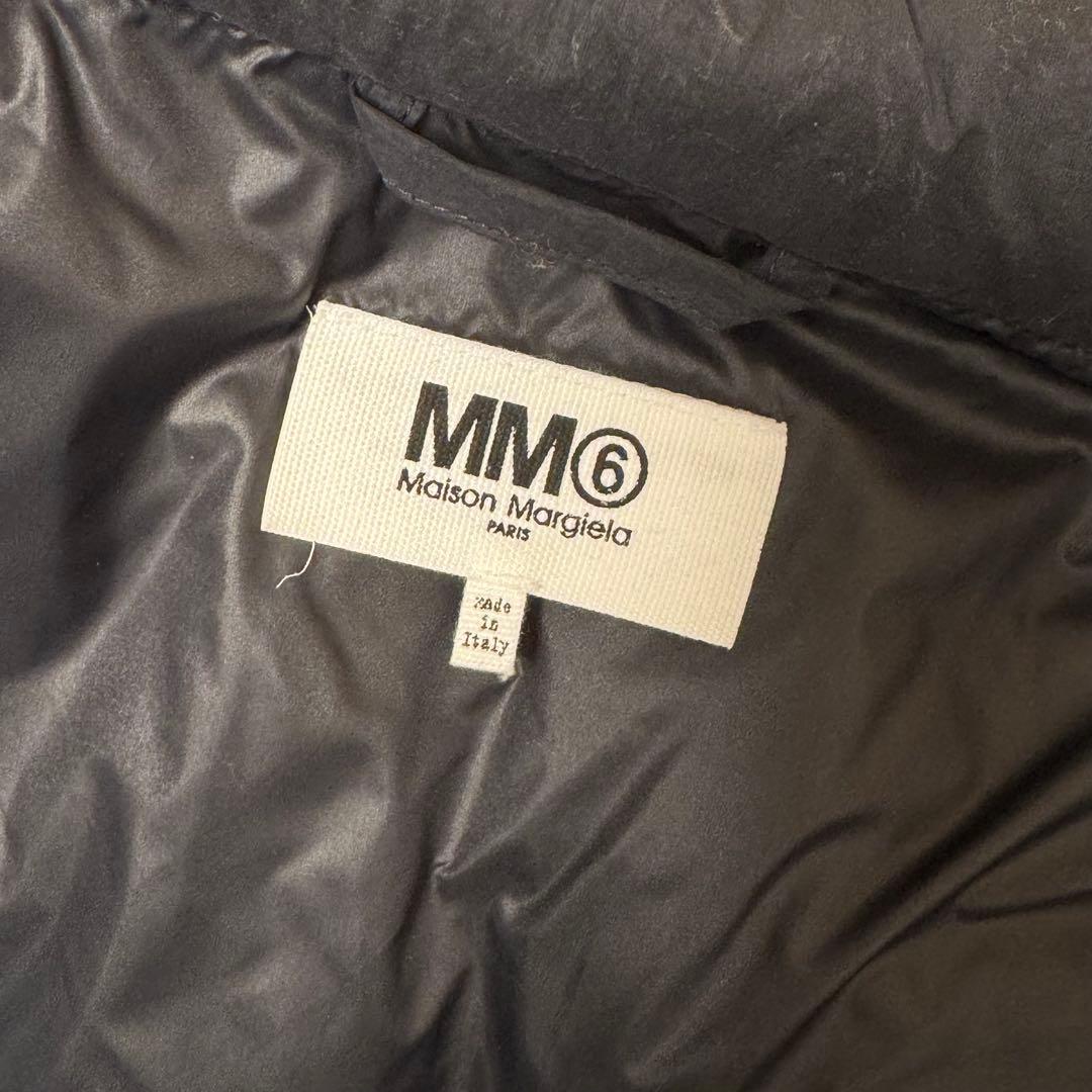 【週末限定セール】 MM6　マルジェラ　ダウンベスト　ブラック　サイズ44
