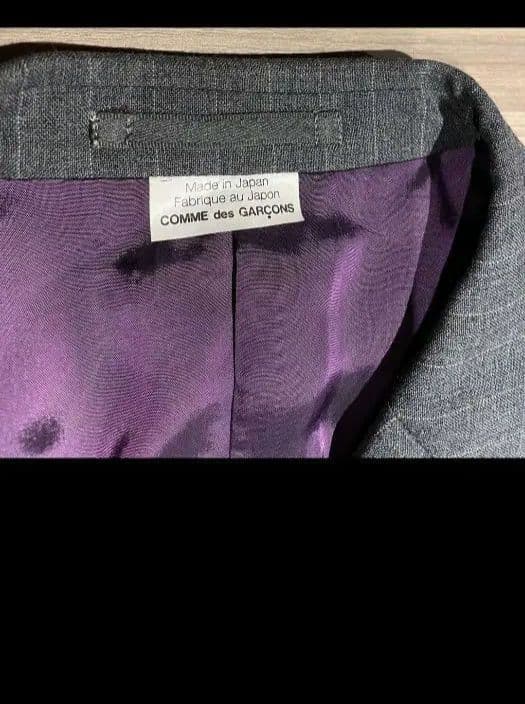 コムデギャルソンオムプリュス 　2010ss パッチワークジャケット -