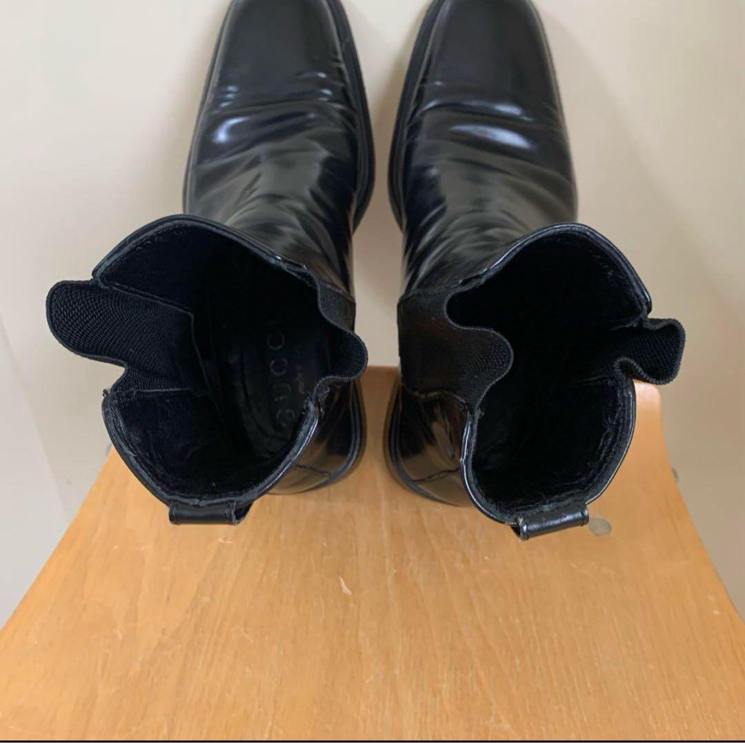 GUCCI メンズ　ショートブーツ　40 1/2 E