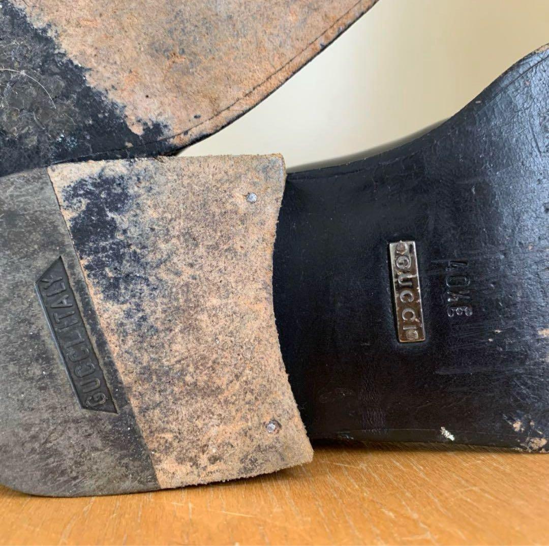 GUCCI メンズ　ショートブーツ　40 1/2 E