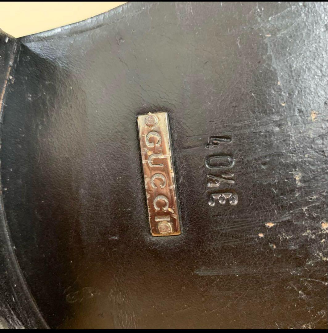 GUCCI メンズ　ショートブーツ　40 1/2 E