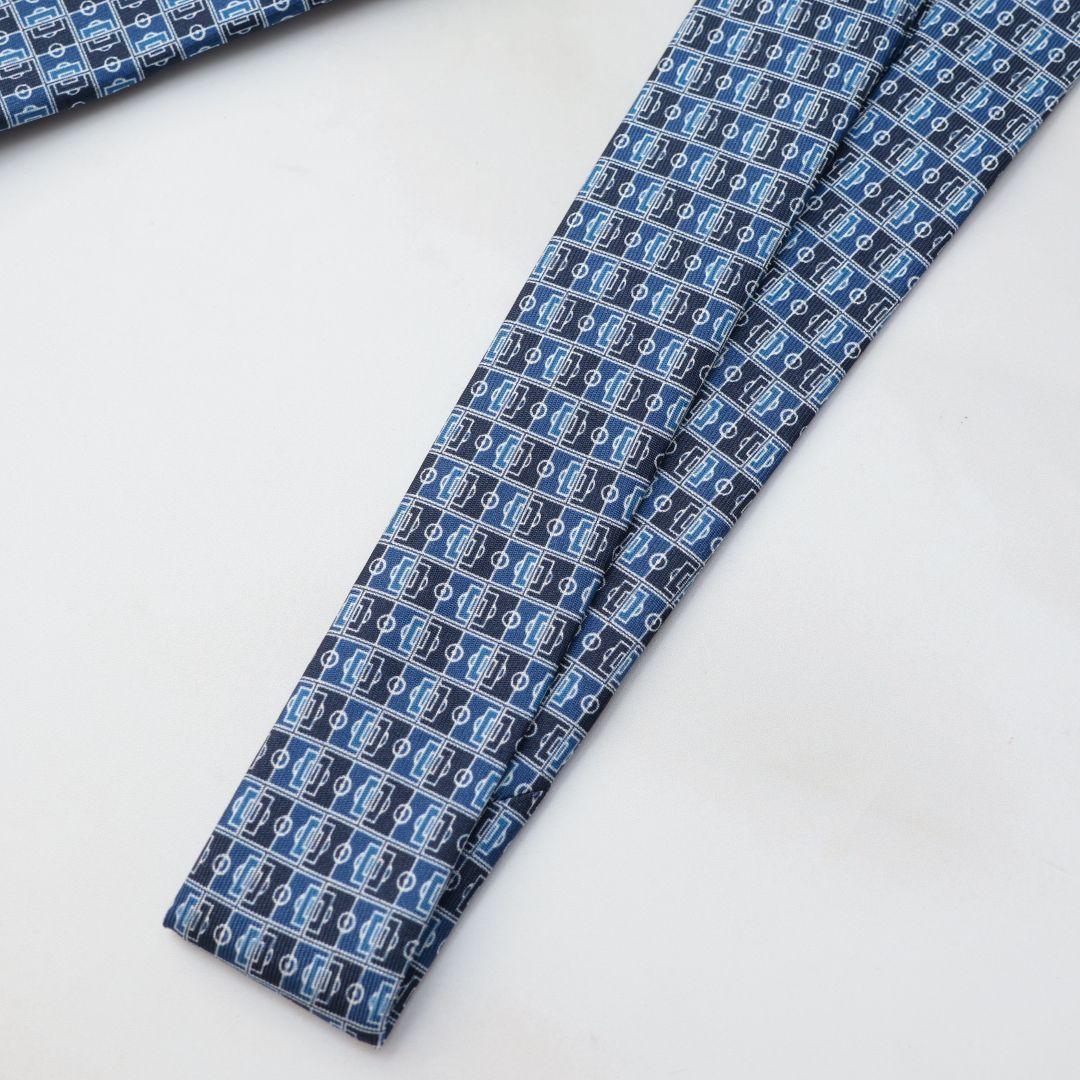 新品未使用　ダンヒル　日本代表　ネクタイ　ネイビー