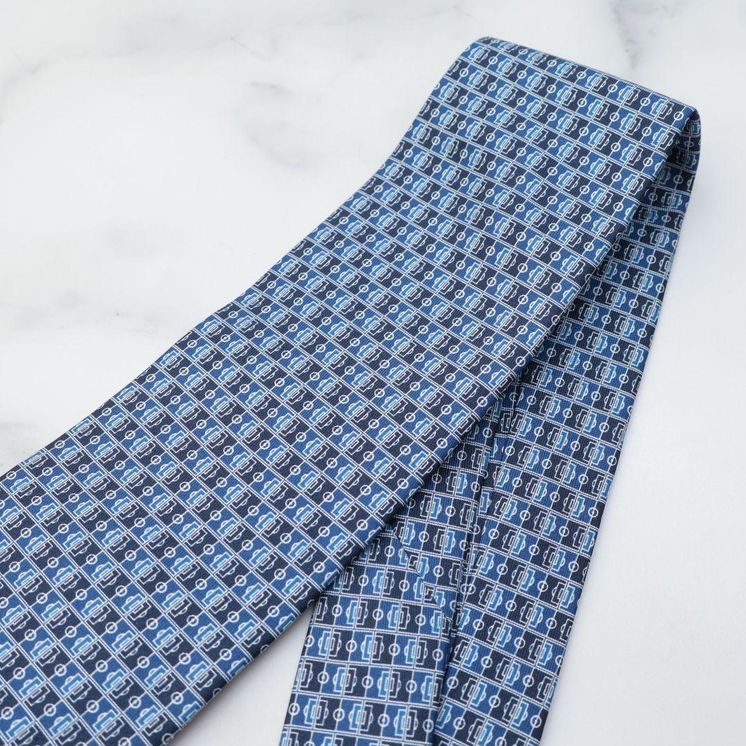 新品未使用　ダンヒル　日本代表　ネクタイ　ネイビー