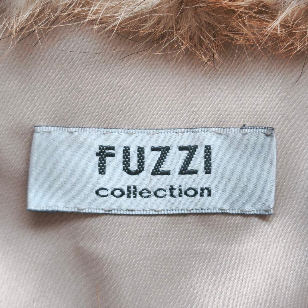 【希少 高級◎】総丈75 ゴールデン 毛皮 ファーコート M