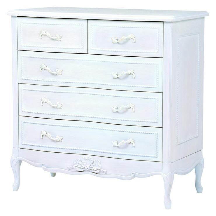 ロココ調送料無料姫系アンティーク風猫足レリーフワイドチェスト【ハンプトン】