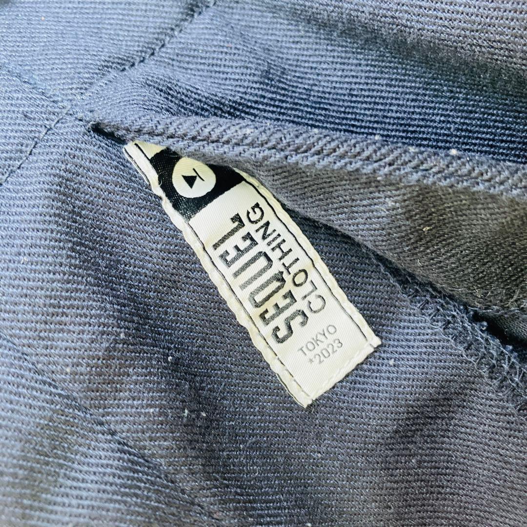 【大人気】シークエル パンツ サイズL　TYPE-X ワークカジュアル ネイビー