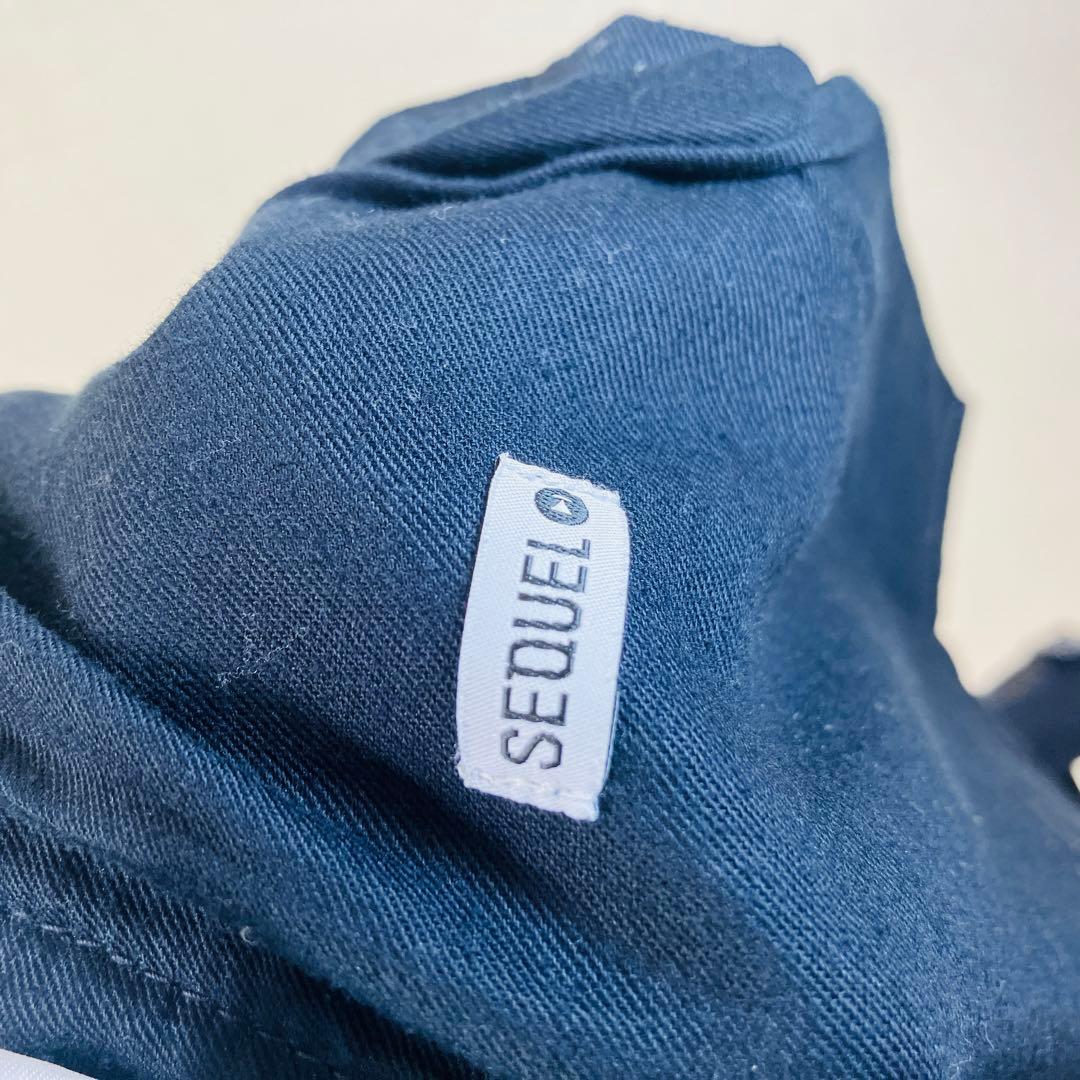 【大人気】シークエル パンツ サイズL　TYPE-X ワークカジュアル ネイビー