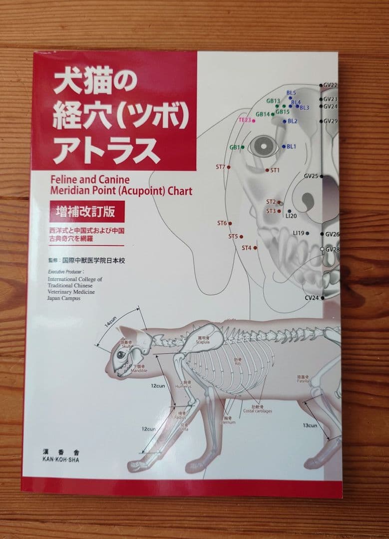 犬猫の経穴（ツボ）アトラス