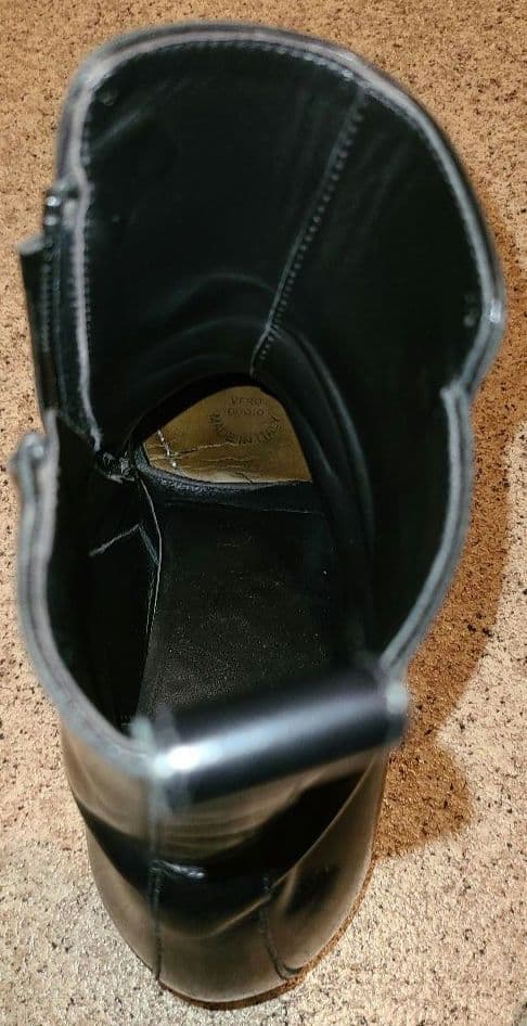 SAINT LAURENT エディ期 Wyatt サイドジップブーツ 黒 42