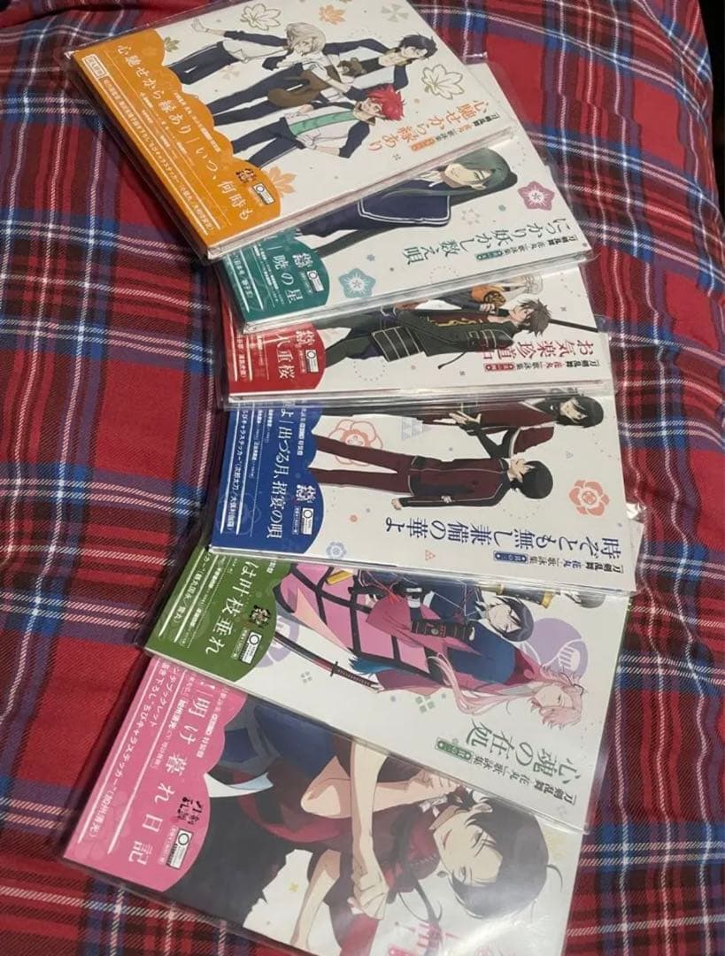 刀剣乱舞 花丸 第一シリーズ DVD全6巻初回限定盤＋歌謡集全6巻 セット