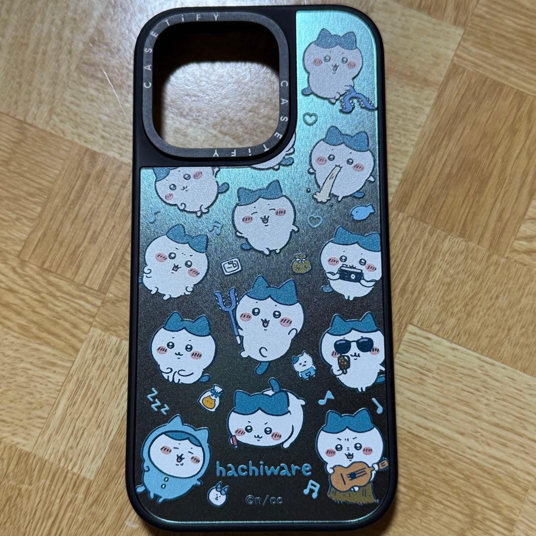 ハチワレ　iPhone16pro スマホケース ケースフィット CASEᖴITY