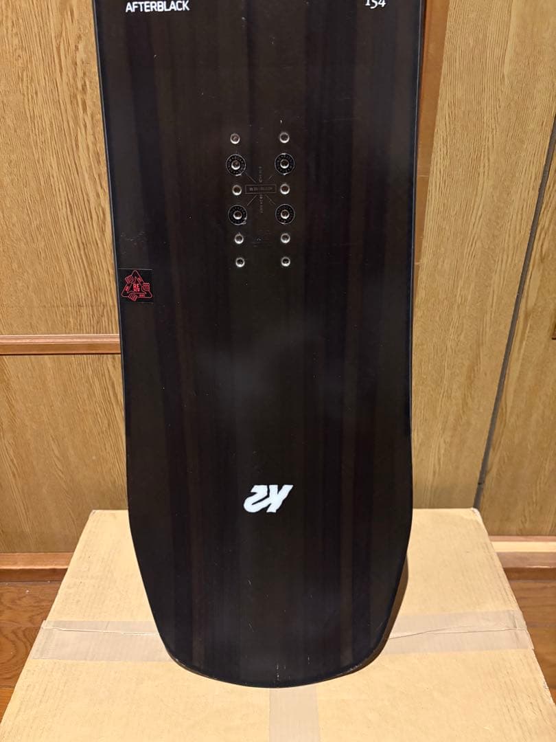激安【美品】23モデルK2 afterblack 154cm アフターブラック