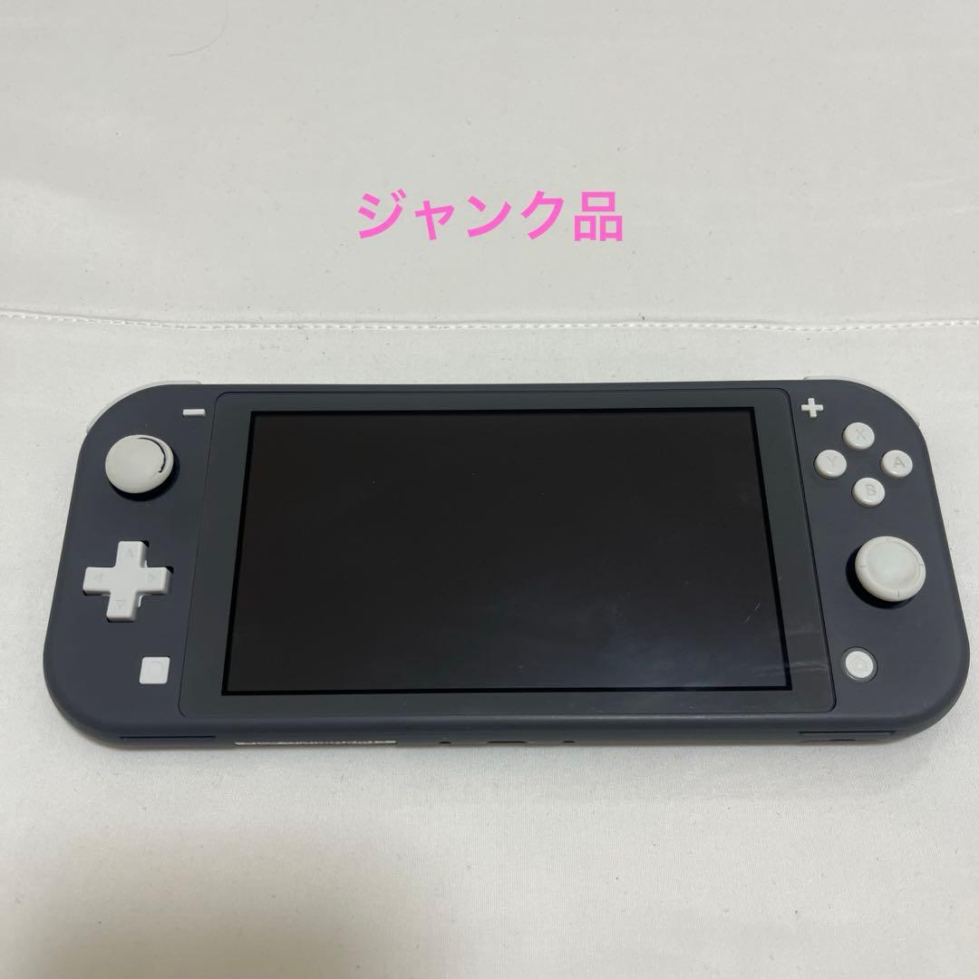 Nintendo Switch Light グレー 本体のみ 【ジャンク品】