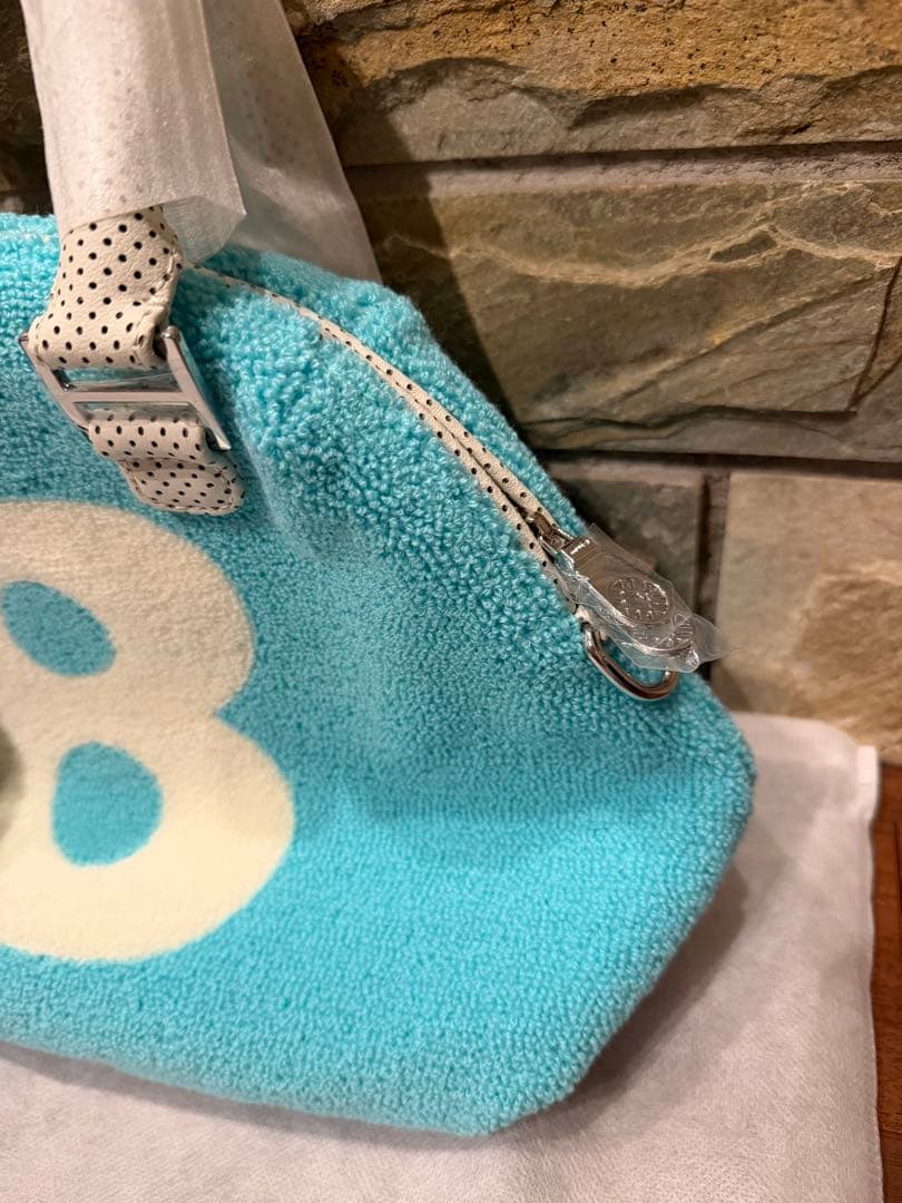 【新品・未使用品】大人気‼︎muta MARIN パイル生地ラウンドバッグ