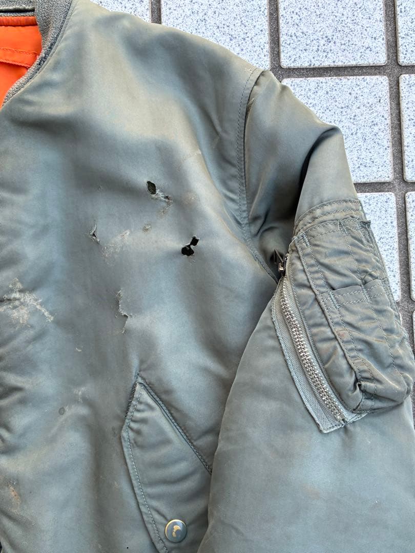 USA製　MA-1 フライトジャケット