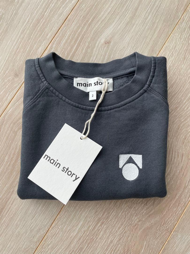 トップス 24AW main story Tank / Dark Shadow / 2Y