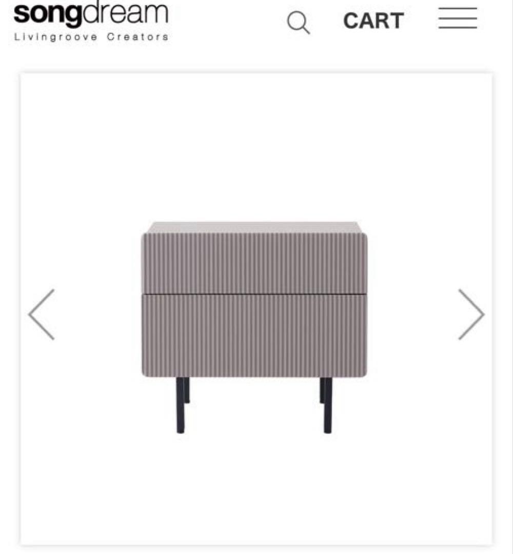 【週末限定値下げ】【songdream】ナイトテーブル/ナイトスタンド