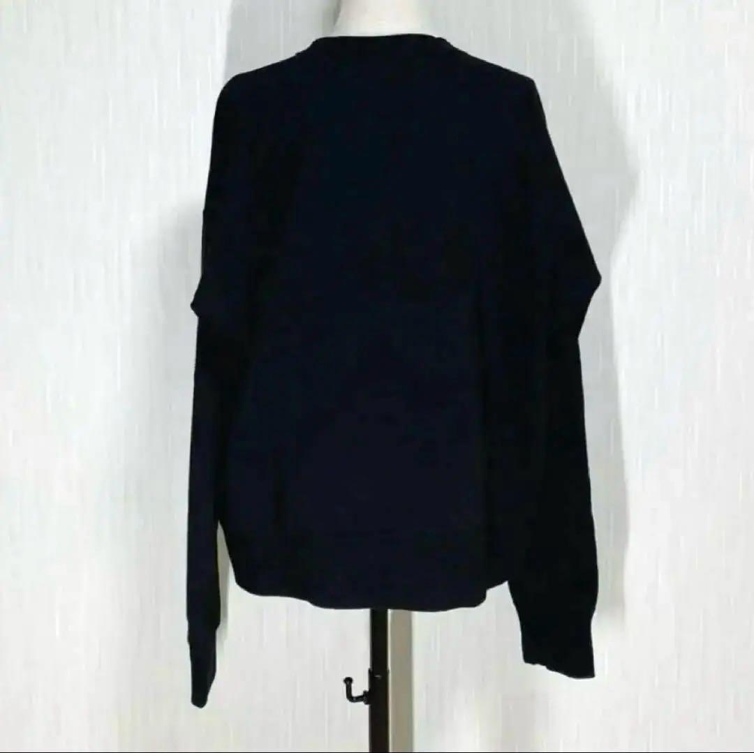 新品タグ付 A/W24-25 BUNNY ORB コットン裏毛クルーネックトップ