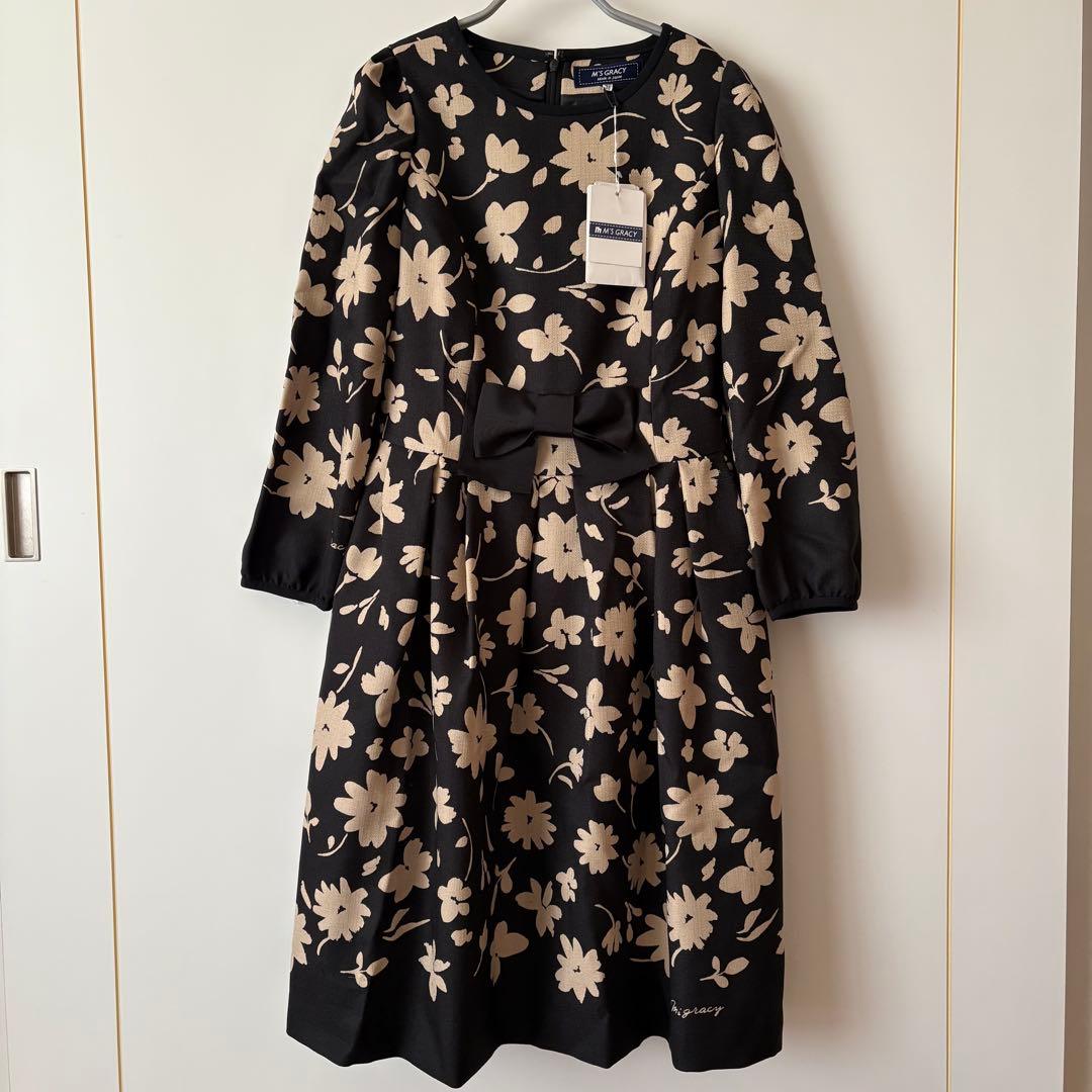 M'S GRACY 花柄ワンピース38新品