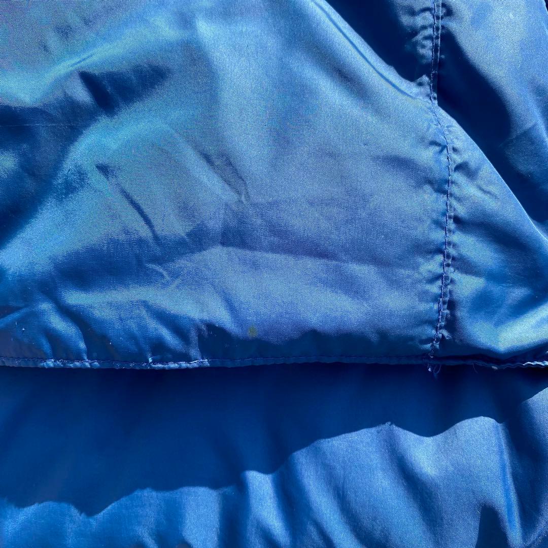 l.l.bean 80's ネイビー ダウンベスト スタンドカラー