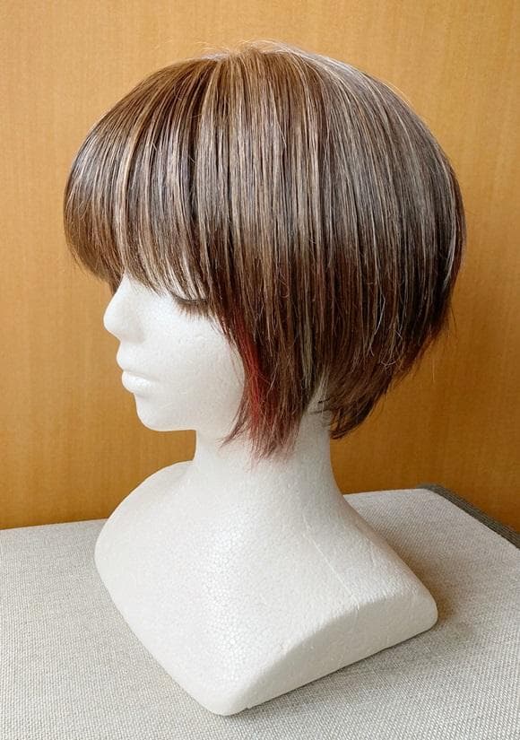 ゆり　フォンテーヌ　スワニー　SGW08　人毛MIX　ショートボブ