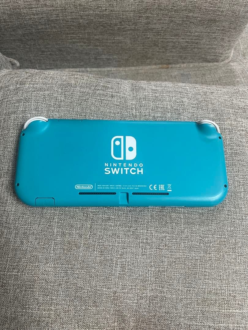（動作確認済）Nintendo Switch Lite ターコイズ充電器付き