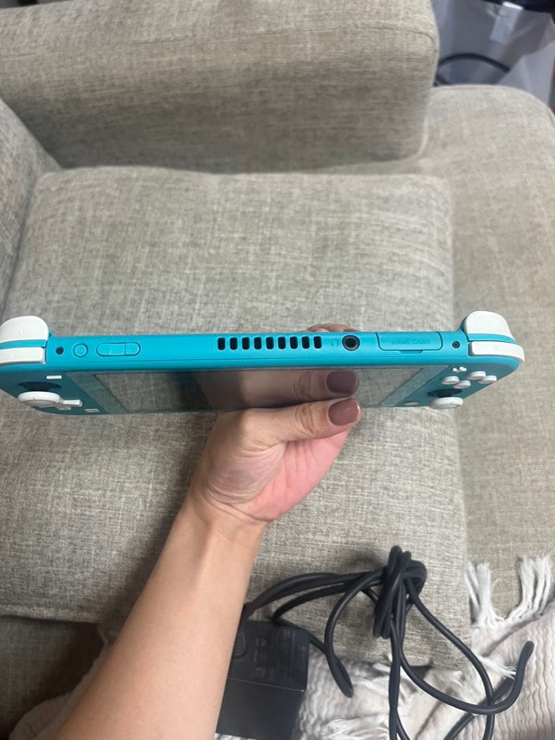 （動作確認済）Nintendo Switch Lite ターコイズ充電器付き