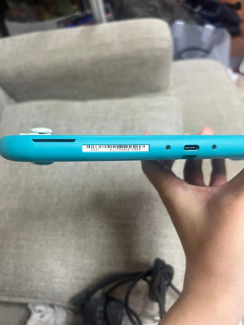 （動作確認済）Nintendo Switch Lite ターコイズ充電器付き