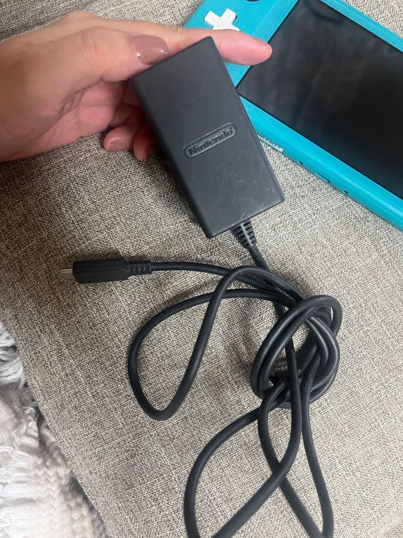 （動作確認済）Nintendo Switch Lite ターコイズ充電器付き