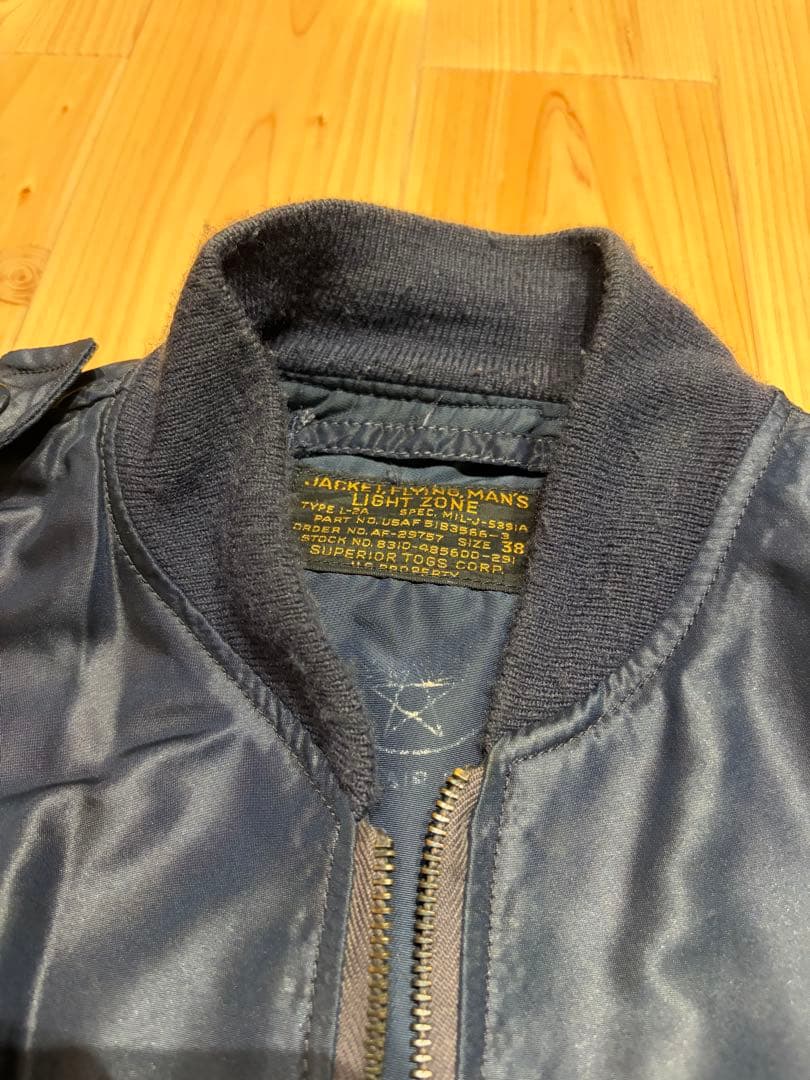 l2a フライトジャケット　美品　40 38 l2b