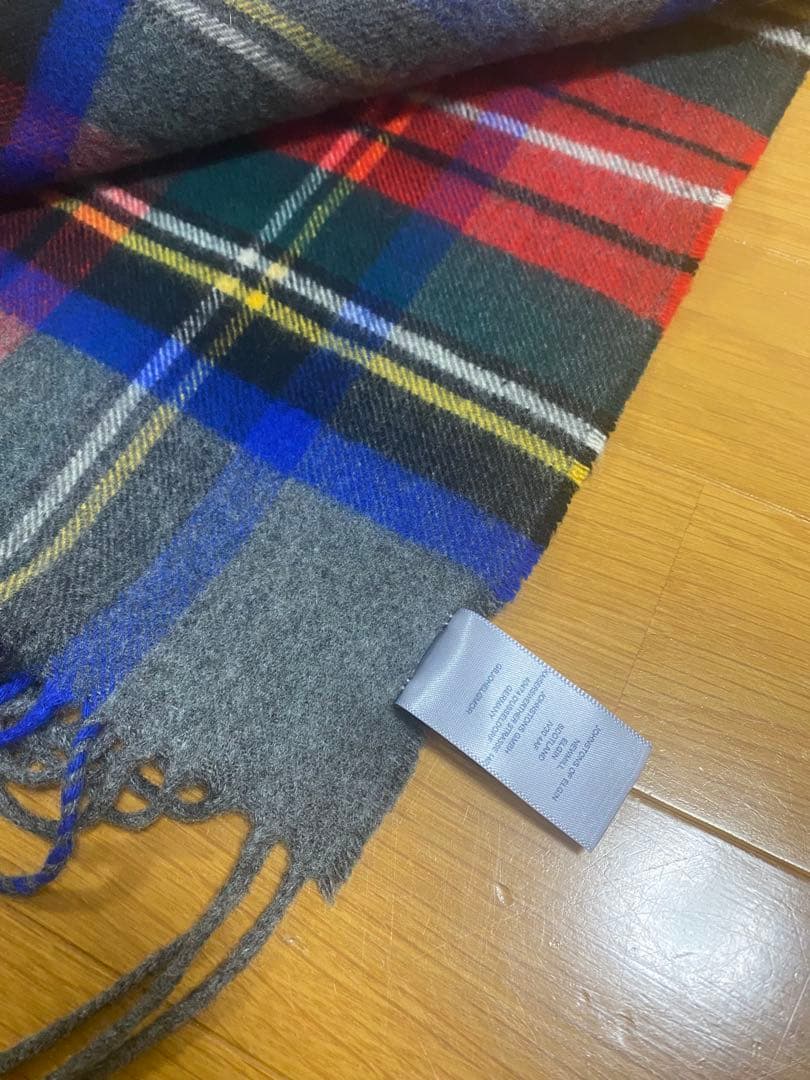 美品⭐︎Johnstons ジョンストンズカシミヤ100% ストール国内正規品