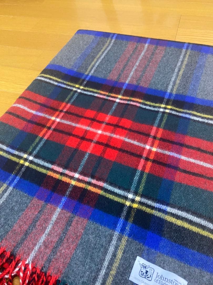 美品⭐︎Johnstons ジョンストンズカシミヤ100% ストール国内正規品