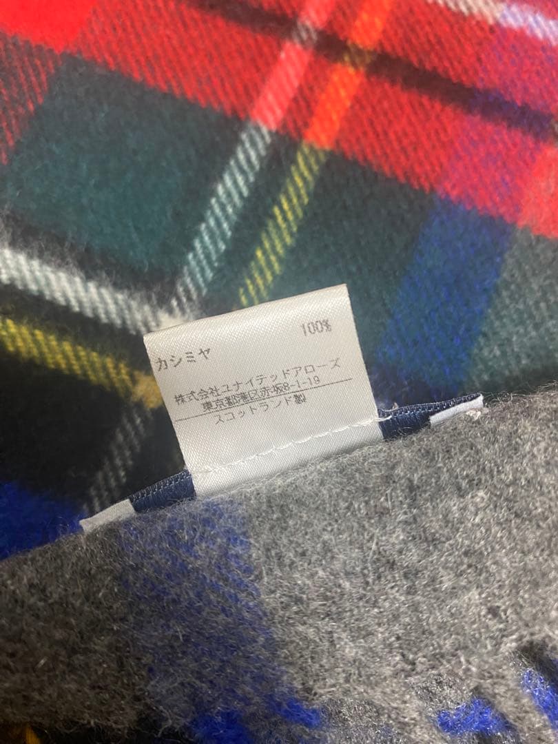 美品⭐︎Johnstons ジョンストンズカシミヤ100% ストール国内正規品