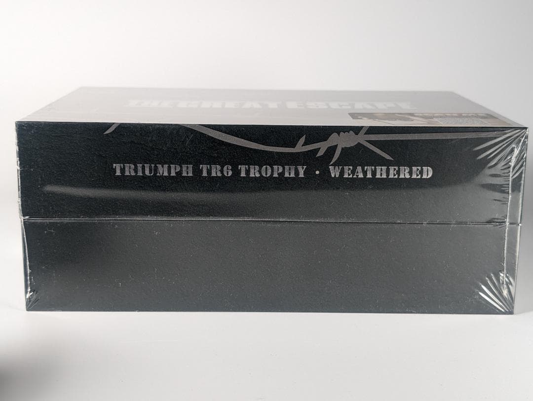 【新品未開封】 映画「大脱走」トライアンフTR6 トロフィダイキャスト完成品