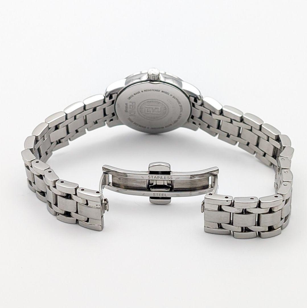 【極美品】FENDIフェンディ 2100L 11Pダイヤ シェル文字盤 腕時計