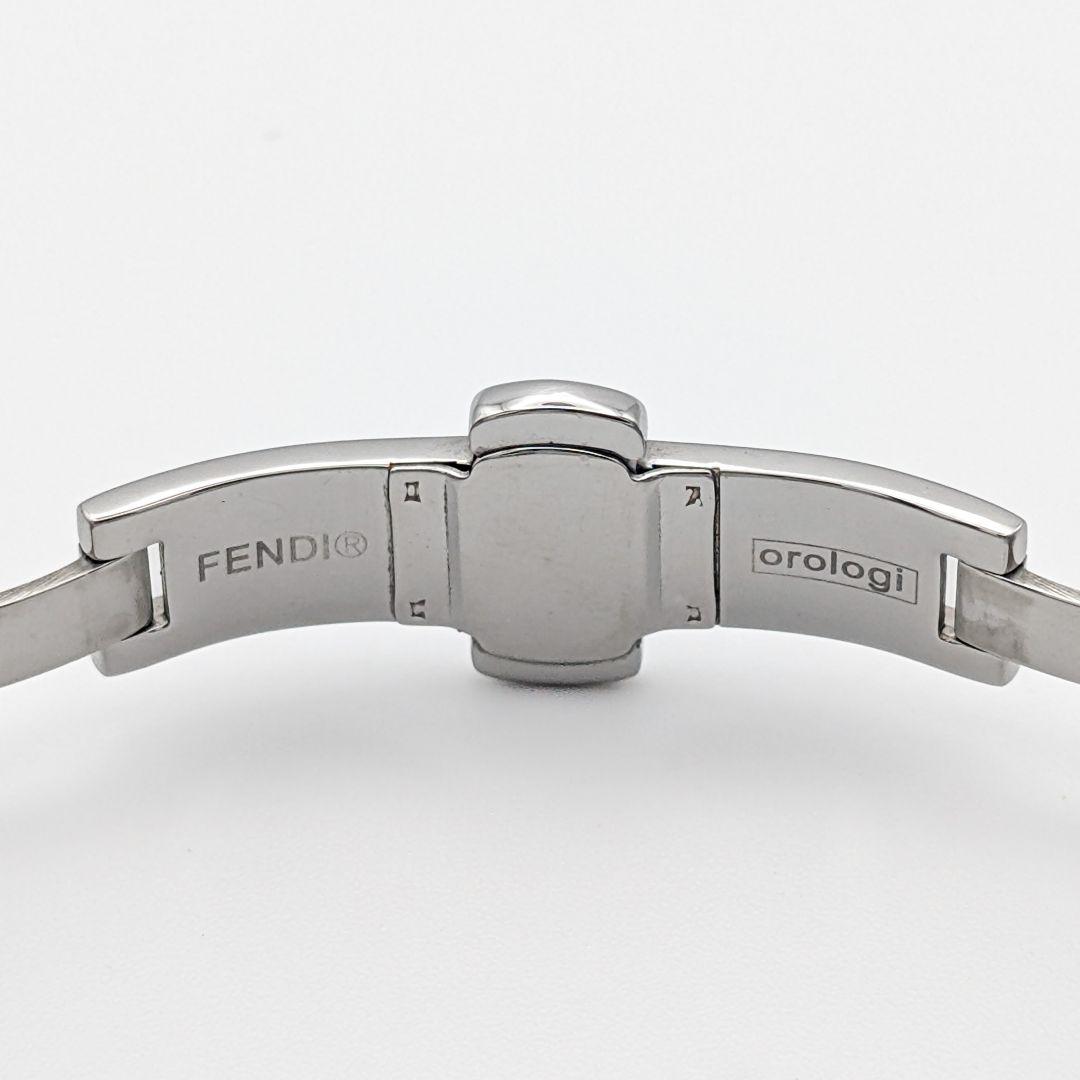 【極美品】FENDIフェンディ 2100L 11Pダイヤ シェル文字盤 腕時計