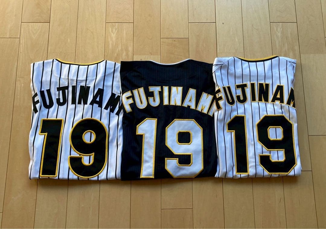 阪神タイガース　３枚セット　藤浪晋太郎　ユニフォーム　Lサイズ　輝流　伝統　復刻