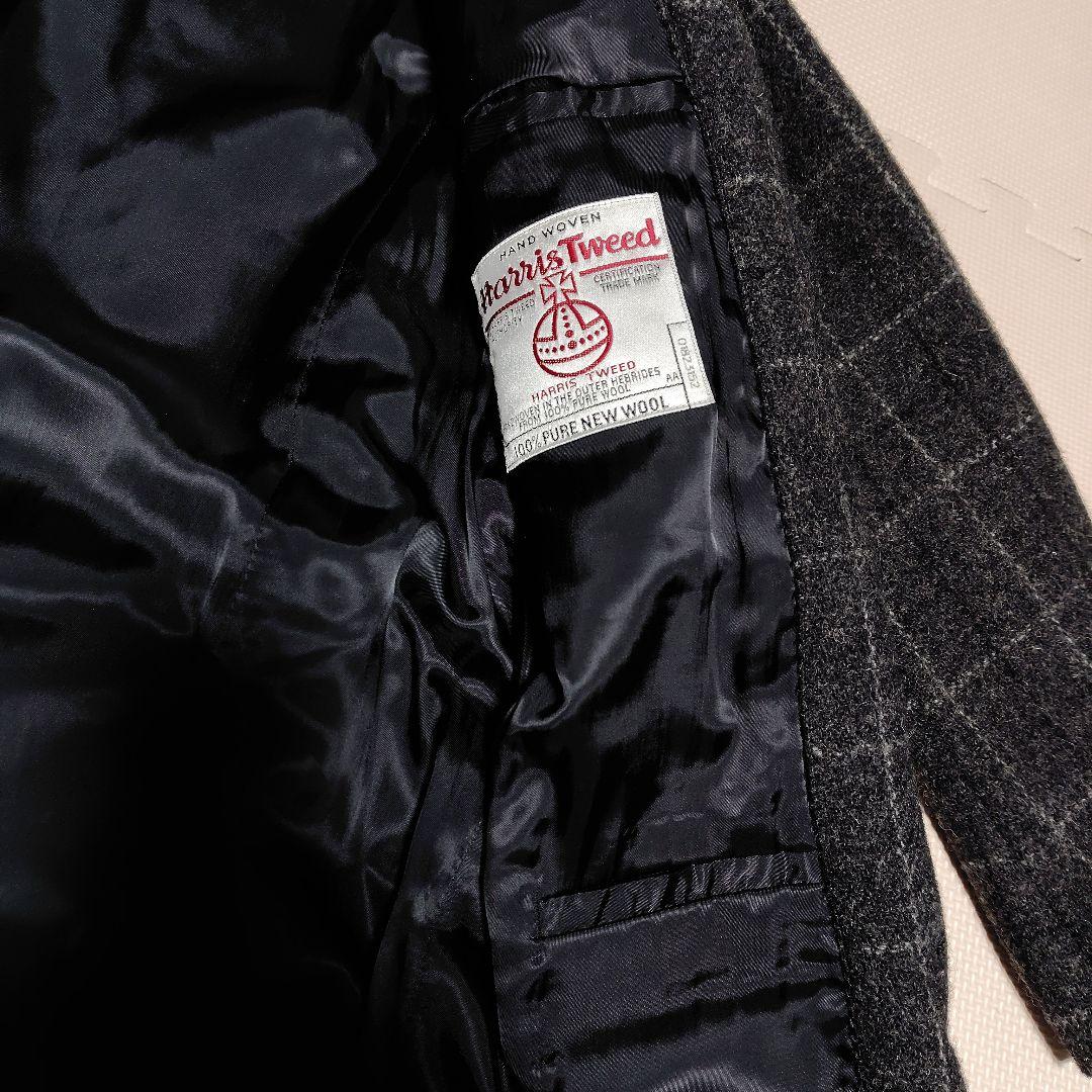 B＆Y × HARRIS TWEED　アローズ ハリスツイード チェスターコート