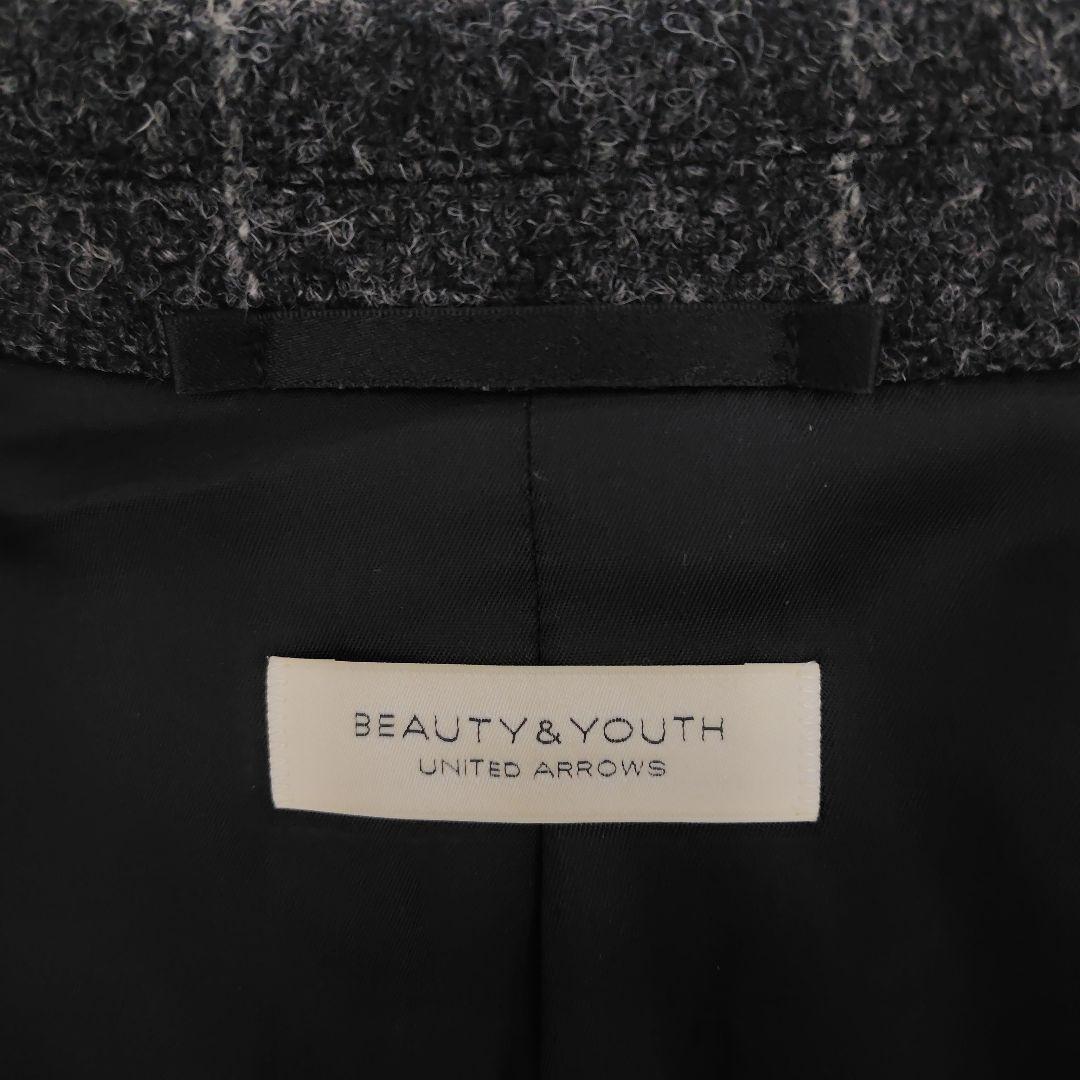 B＆Y × HARRIS TWEED　アローズ ハリスツイード チェスターコート