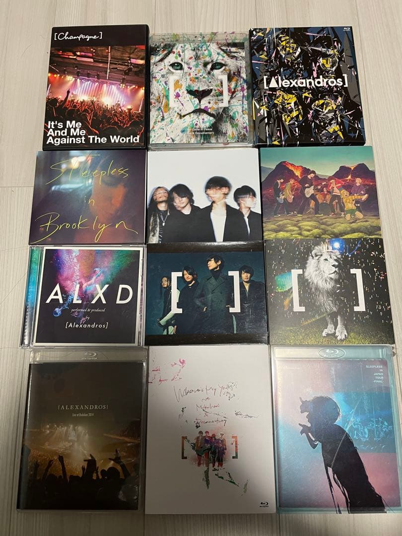 [Alexandros] 全映像作品セット(LIVE映像)