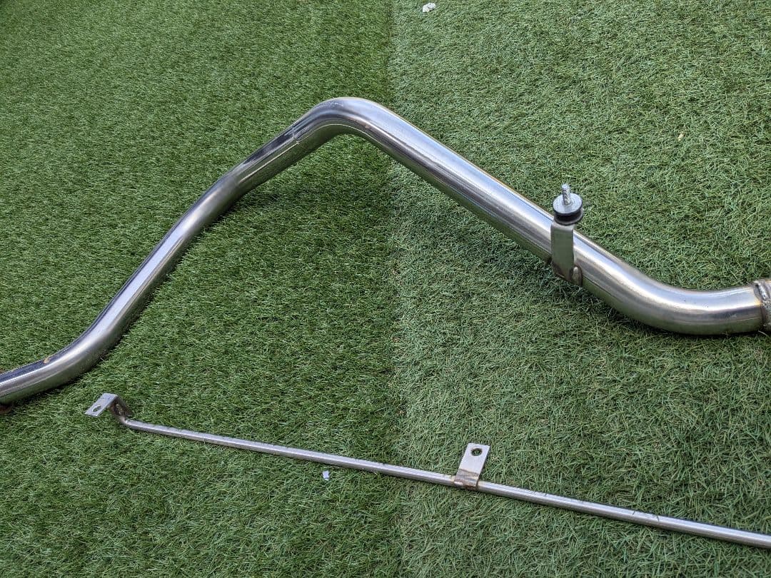 ステンレススチール ダブルエンドマフラー本体