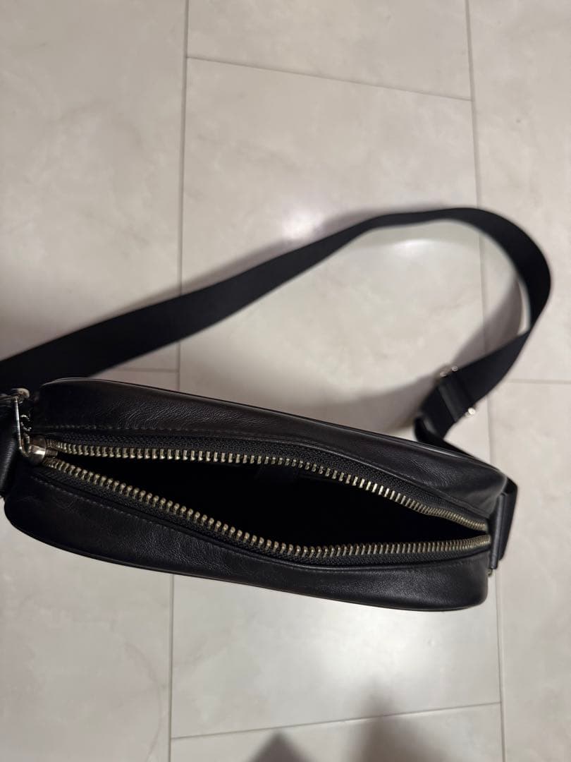 COACH グレー ロゴパターン バッグ