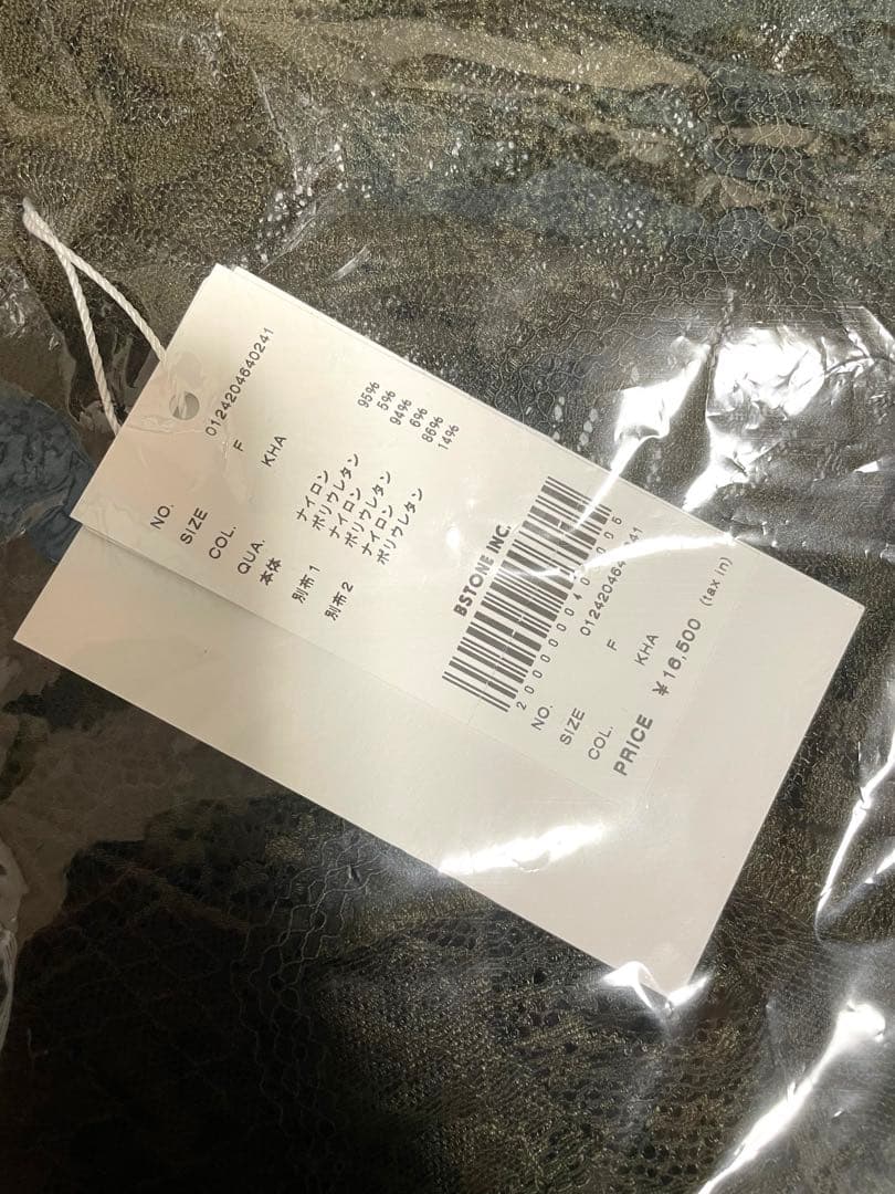 トップス COMBINATION LACE TOP