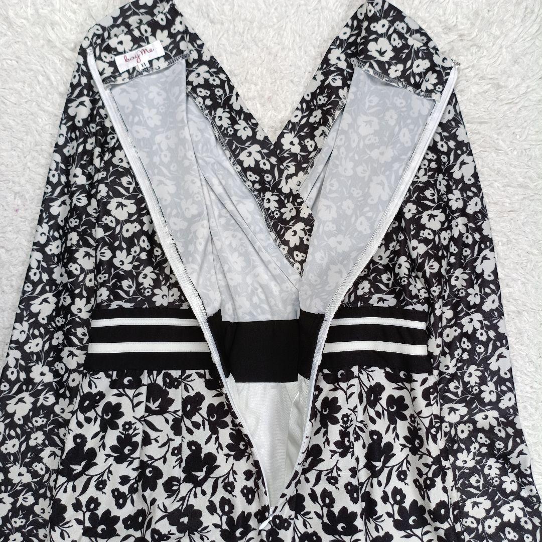 極美品✨ケイミー　カシュクール ワンピース　11　フラワープリント