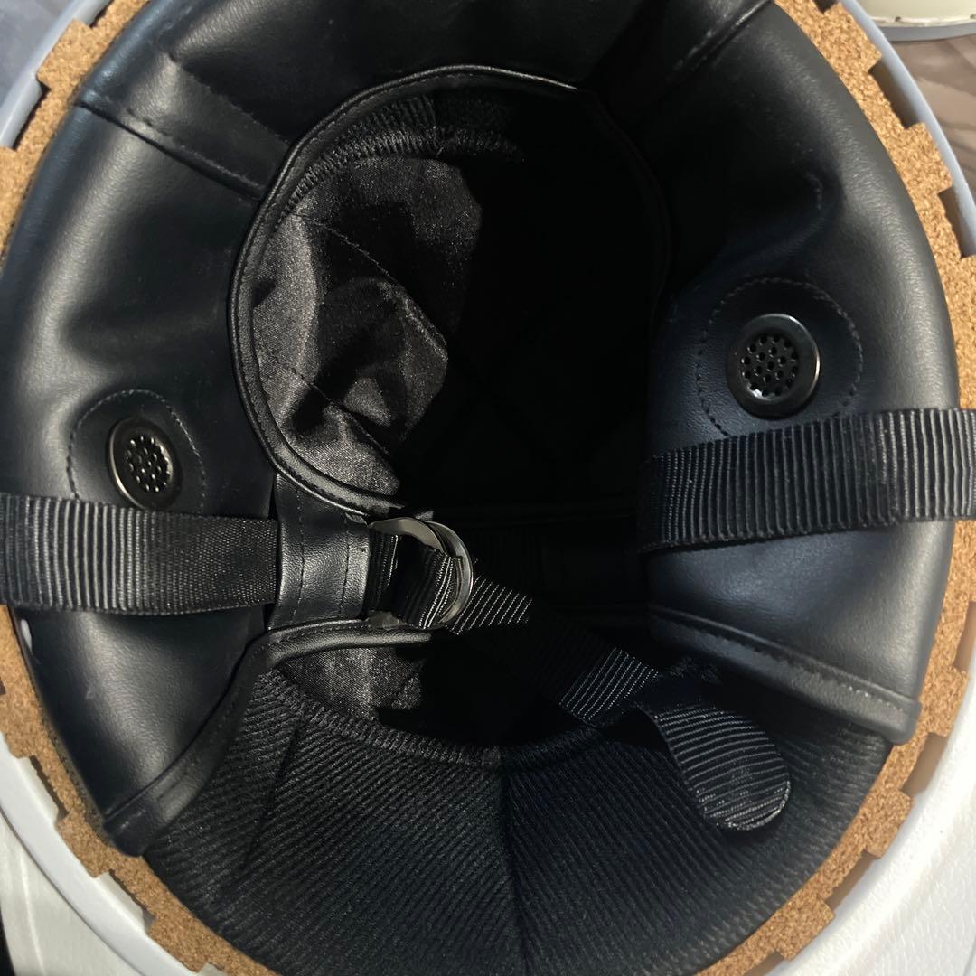 君が代 富士日章 コルク半 ヘルメット 赤白 旧車會 暴走族