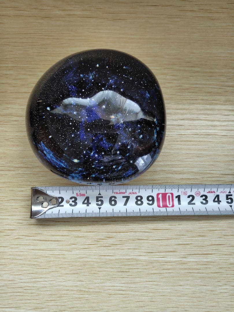 宇宙デザイン ガラスペーパーウェイト
