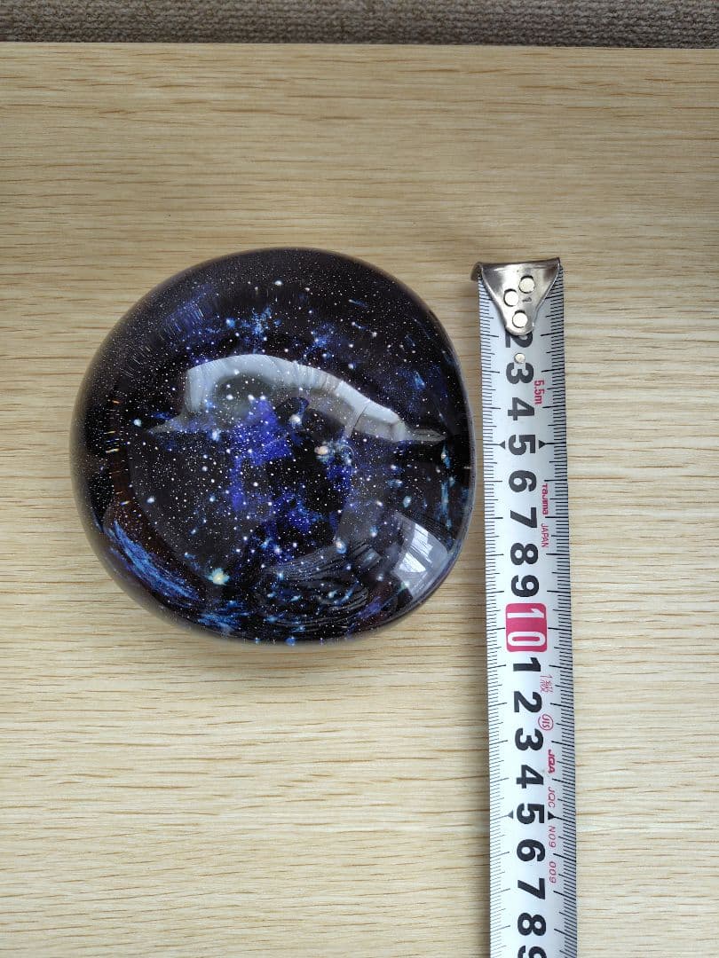 宇宙デザイン ガラスペーパーウェイト