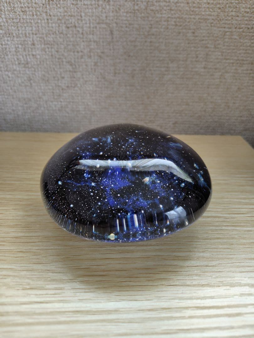 宇宙デザイン ガラスペーパーウェイト