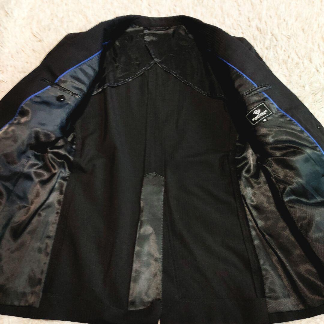 BEAMS ビームス セットアップ スーツ ウール ブラック 黒 M相当