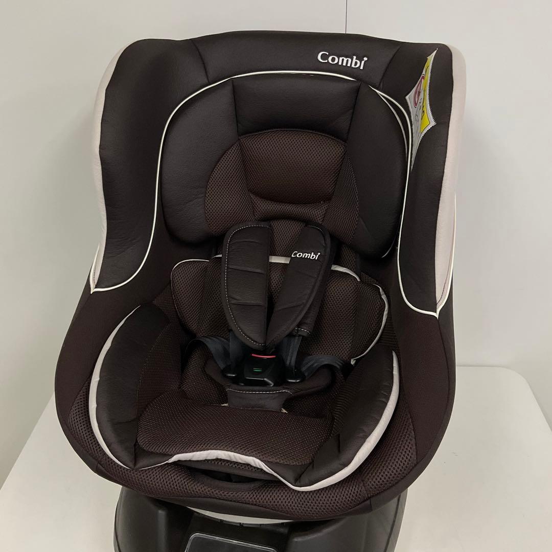 美品！コンビ 新生児対応 チャイルドシート ネルーム Lite EF ブラウン